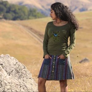 Jayli Grateful Dead Dancing Bear Long Sleeve Shirt